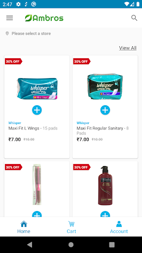Ambros - Online Grocery Shoppi Screen 3