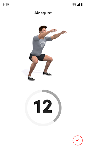 Level Up Fitness Screen 2