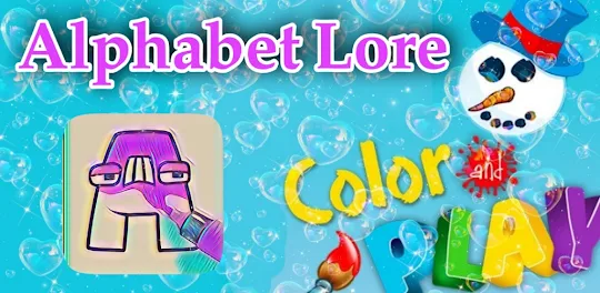Alphabet Lore Coloring Game