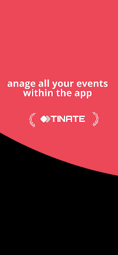 Tinate organizer Screen 2