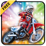 Motocross racing game icon