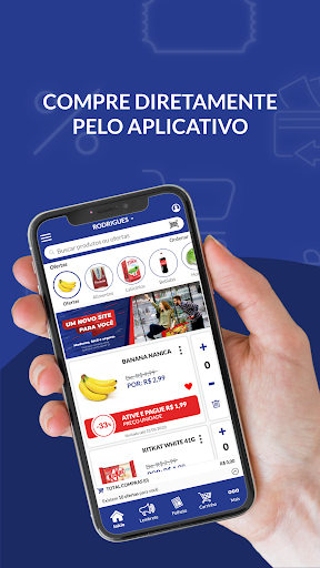 Android application Supermercado Rodrigues screenshort