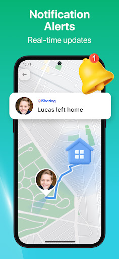 Screenshot of iSharing: GPS Location Tracker