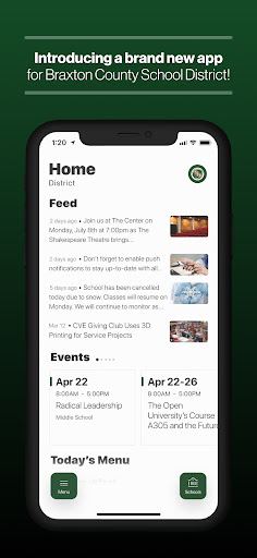 Android application Braxton County School District screenshort
