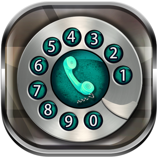 Old Phone Dialer Keypad Rotary  Icon