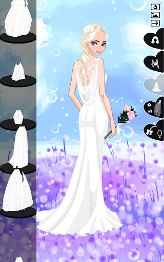 u2744 Icy Wedding u2744 Winter frozen Bride dress up game screenshots 10