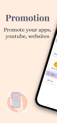 Android application Promotaza - Boost your channel screenshort
