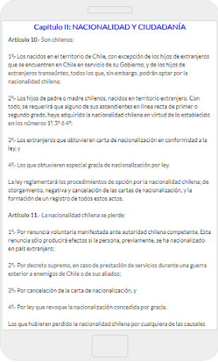 Constitución de Chile