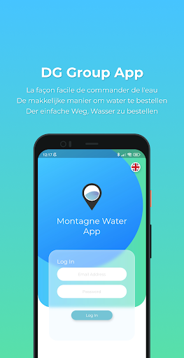 Android application Eau de Montagne screenshort