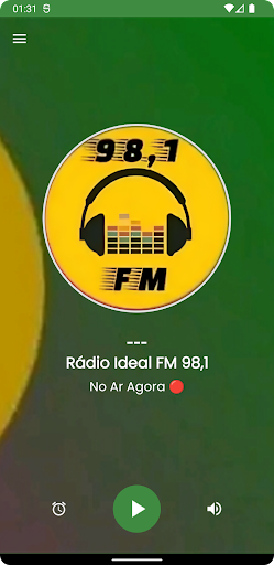 Android application Rádio Ideal FM 98,1 screenshort