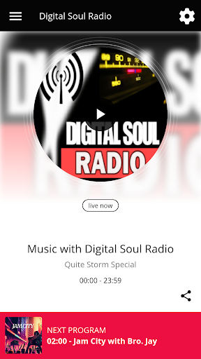 Android application Digital Soul Radio screenshort