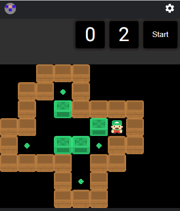 Android application Brain Sokoban screenshort