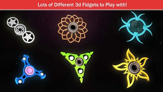 3D Fidget Spinner .io