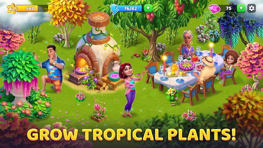 Bermuda Adventures Farm Island Mod APK 1.12.0 (Unlimited money)(Free purchase)(Free shopping)(Mod Menu) Gallery 1