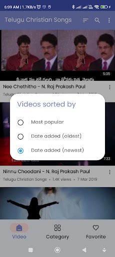 Telugu Christian Songs Screen 2