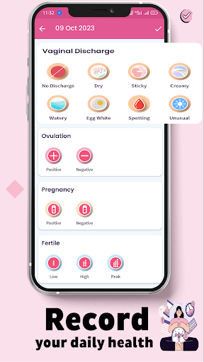 Period Tracker Screen 3
