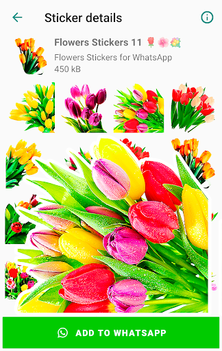 Flowers Stickers for WhatsApp Screen 2