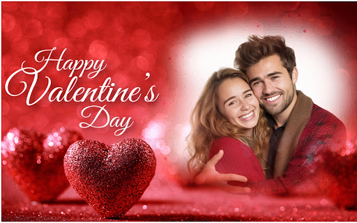 Android application Valentine Day Photo Frame screenshort
