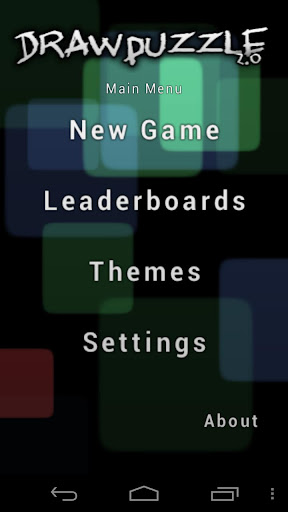 Android application Draw Puzzle screenshort