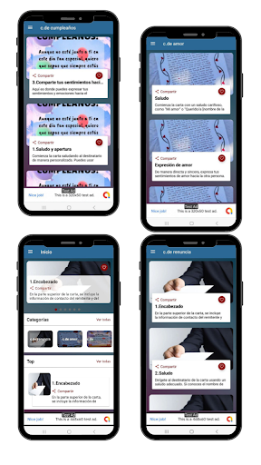 como hacer una carta Screen 2