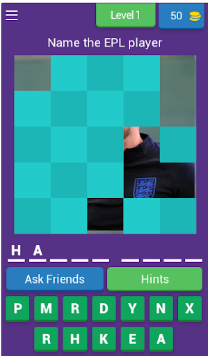 Guess Premier League EPL Players