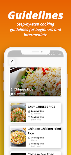 Screenshot of Rice Recipes Offline
