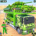 Cover Image of Tải xuống Army Vehicle Transporter Truck Simulator:Army Game  APK