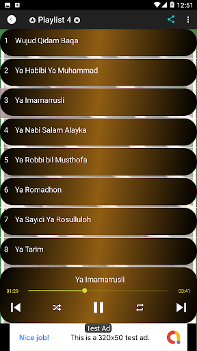 Sholawat Koplo Islami Offline Screen 2