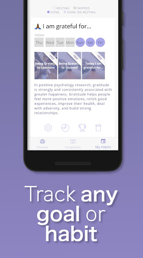 Trueahead – Daily Habit Coach Screen 2