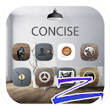 Concise Theme - ZERO Launcher icon