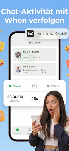 When: Last Seen Online Tracker screenshot 1
