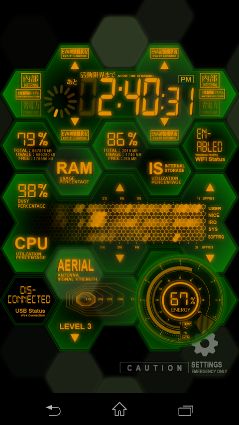 EVA System Monitorのおすすめ画像5