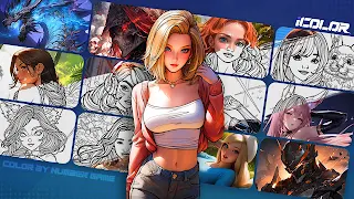 iColor: Color By Number - Screenshot 1