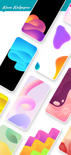 Android application Waves Wallpapers screenshort