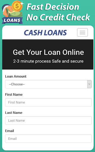 LOANS For Bad Credit GET CASH Screen 2