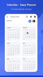 Calendar : Easy Planner