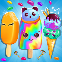 Summer Popsicle Ice Cream Factory Frozen Popsicle