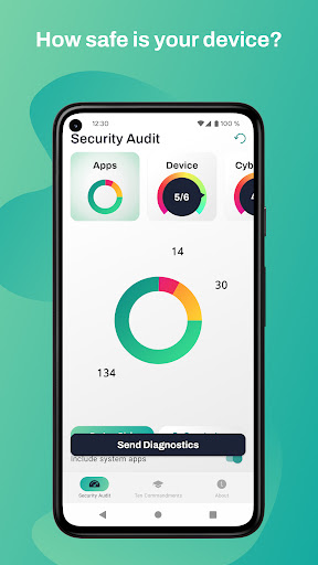 Android application CybeTribe screenshort