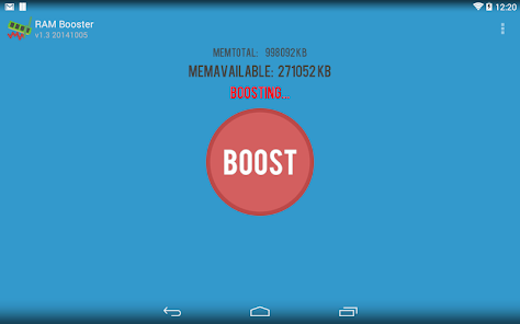 Captura de Pantalla 5 RAM Booster android
