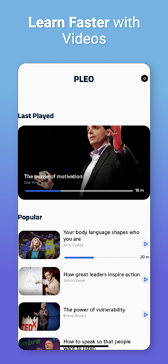 Pleo: Learn English Screen 2