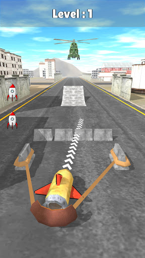 Android application Slingshot bomber screenshort