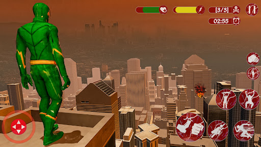 Android application Super Speed: Flying Hero Games screenshort