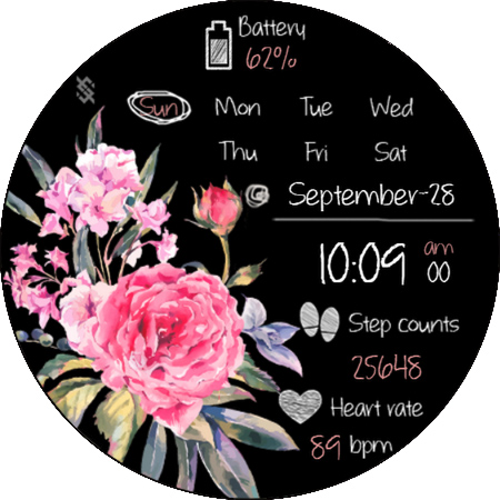 BFF129- Blackboard Art Flower screenshot 19