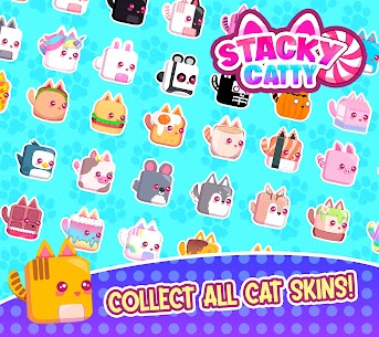 Stacky catty Stack kitten MOD APK (No Ads) Download 10