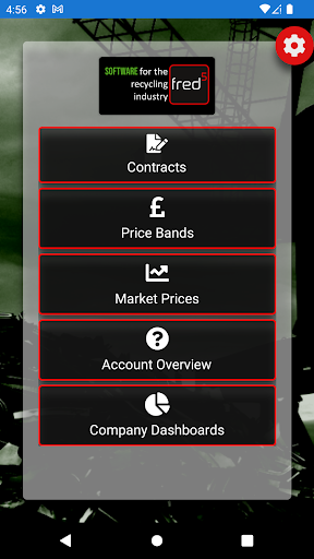 Android application Fred Mobile Contracts screenshort
