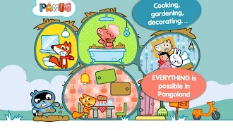 Game screenshot Pango Land - dollhouse kids 3+ hack