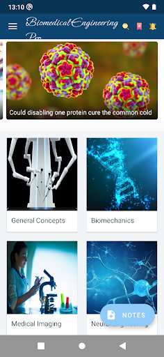 Android application Biomedical Engineering Pro screenshort