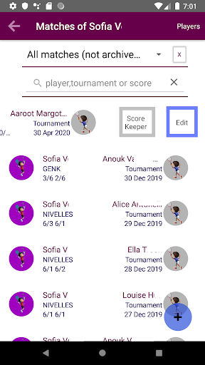 Tennis Coach Manager