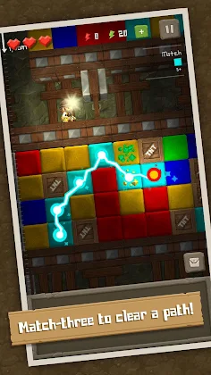 Puzzle to the Center of Earth - Screenshot 1