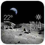 Moon2 weather widget/clock icon
